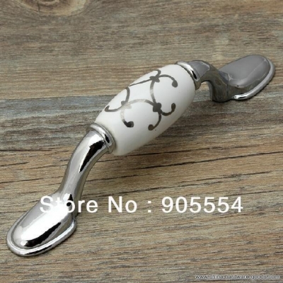 76mm ceramics cabinet handle furniture chest drawer handle [Door knobs|pulls-1030]