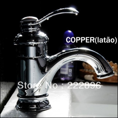classic bathroom sink faucet with single lever handle torneira banheiro deck mounted cold mixer faucets,mixers & taps