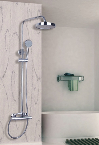 hello chrome bathroom round tub shower faucet set +hand shower/rainfall shower set torneira 53309/1 bathtub tap mixer faucet