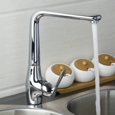 hello deck mounted /cold mixer kitchen swivel chrome 92362 basin sink single handle water vessel torneira tap mixer faucet