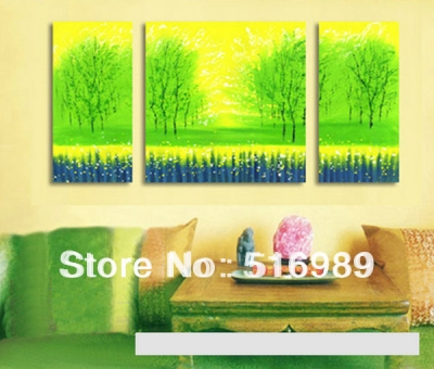 huge water spring vitality on canvas decorative oil painting art bree003