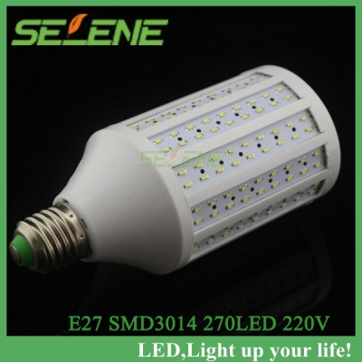 45w 270led 3014 smd e27 e14 b22 corn bulb light maize lamp led light bulb lamp led lighting white/warm white