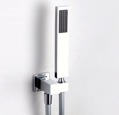 brass chrome hand held shower,brass holder, pvc shower wall mounted shower set bd250-a [shower-faucet-8344]