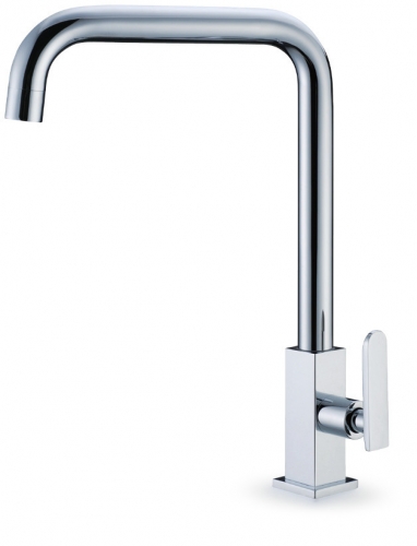 brass single cold kitchen faucet, brass kitchen tap, chrome finish brass valve sf519