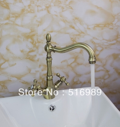 new classic antique copper brass finish kitchen faucet centerset sink tap copper sam191