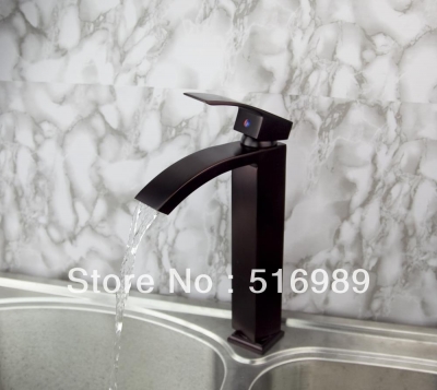 new one hole deck mounted brass oil-rubbed bronze finish water basin sink faucet abre5555