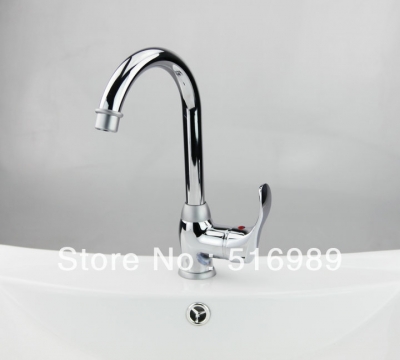 single hole kitchen faucet mixer chrome finishing faucet selling retail competitive price nb-005