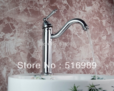 tall spray single handle chrome swivel kitchen sink deck mount faucet tap mixer tree235
