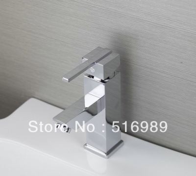 new copper single hole single handle water bathroom basin faucet balcony laundry pool taps mak215