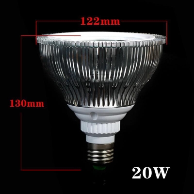 10pcs/lot high power 20w e27 cob par38 led light spotlight bulb lamp 2000lm cool/warm white