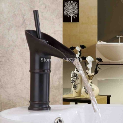 antique orb single handle bathroom faucet