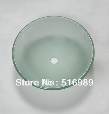 artistic tempered glass vessel vanity hand print color sink bowl tree bathroom sink 147