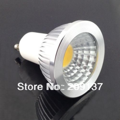 cob gu10 e27 led spot light bulb lamp 7w dimmable 500lm 110v-240v warm white /cool white