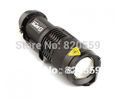 whole mini cree 3w q3 torch led black sk68 flashlight