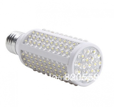 4pieces/lot whole e27 smd3528*168 11w 890lm 6000-6500k natural white light led corn bulb (220v)