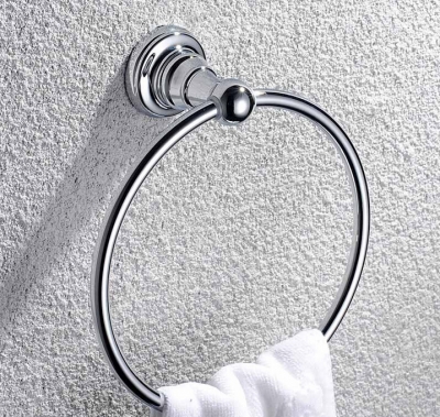 brass chrome finished towel ring towel holder,towel rack ok005d [bathroom-accessory-1496]