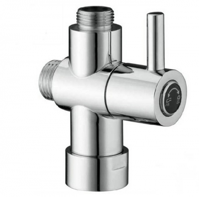 brass valve core solid brass chrome polished shower water separator ws120 [all-in-one-1024]
