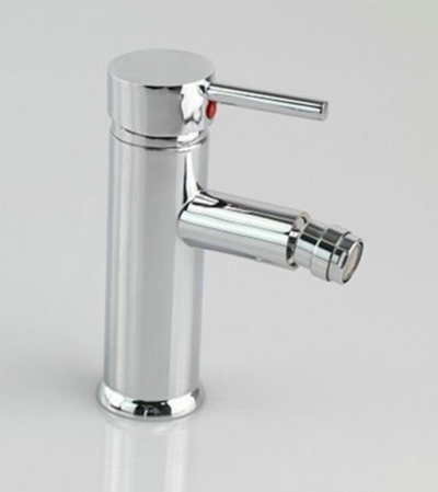 chrome brass single handle adjustable spout bidet faucet with drain tree63 [bidet-faucet-1598]