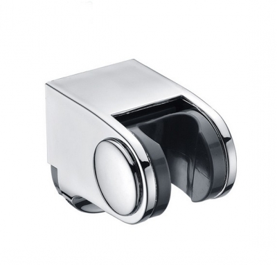 chrome plated abs shower holder 2pcs/lot wall mounted hand shower holder bracket sh063 [wall-bracket-8964]