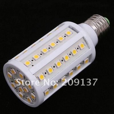 e27 12w 110v 220v warm white/cool white 60 leds 1080lm smd led bulb corn light bulb energy saving led lamp,