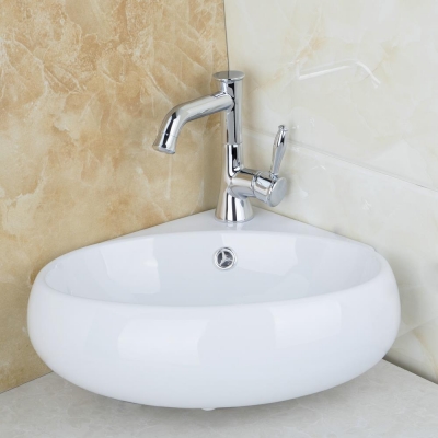 hello bathroom ceramic basin sink faucet set bacia banheiro modern design tw320510000 wash basin vanity & swivel faucet