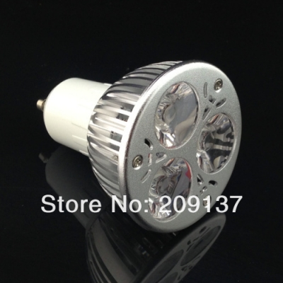 high power gu10 3x3w led light bulb 9w led spot light led lamp