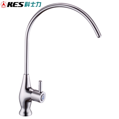 kes z102a/b/c brass beverage faucet drinking water filtration system 1/4-inch tube, chrome