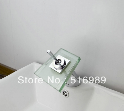 modren waterfall chrome bathroom single lever sink basin mixer tap leon20