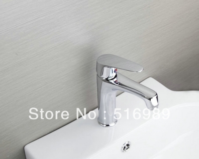 new chrome plated water taps basin kitchen wash basin faucet with &cold ln061633