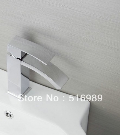 deck mount waterfall bathroom single handle single hole and cold mixer basin faucet bre541