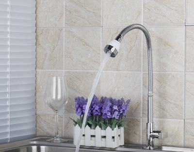e_pak single colde dl8551-4/1 all around rotate swivel kitchen faucets with plumbing hose tap faucet