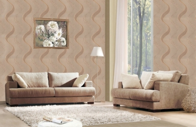 lf-77106 waterproof roll vintage classic beige embossed textured damask homehouse wallpaper