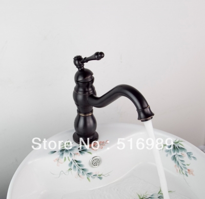 new "water pump look" style oil rubbed bronze bath vessel sink basin tap faucet tree695