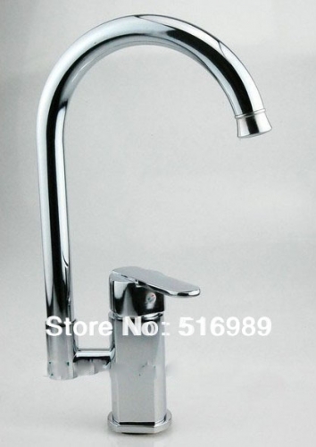 new swivel bathroom faucet basin kitchen sink mixer tap chromed brass b8480a