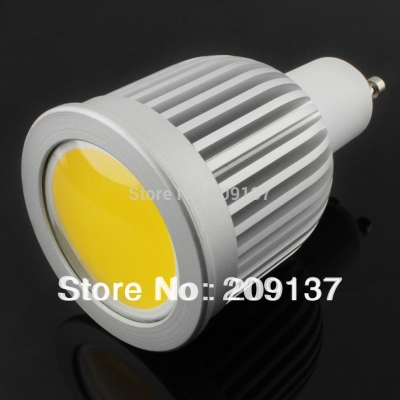 10pcs/lot,ultra bright gu10 cob dimmable 9w mr16 led spotlight bulb,85v-265v,