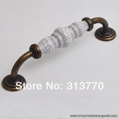 128mm ceramic furniture handle drawer handle& cabinet handle
