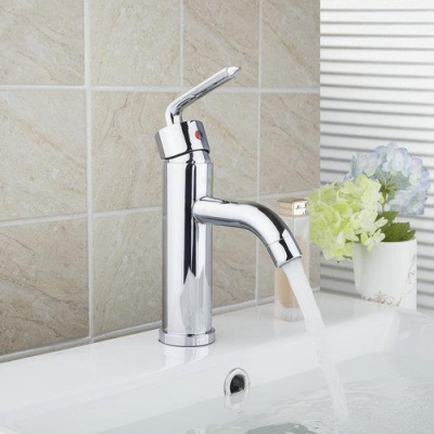 hello /cold polished chrome torneira spray painting bathroom deck mount 97089 single handle wash basin sink tap mixer faucet