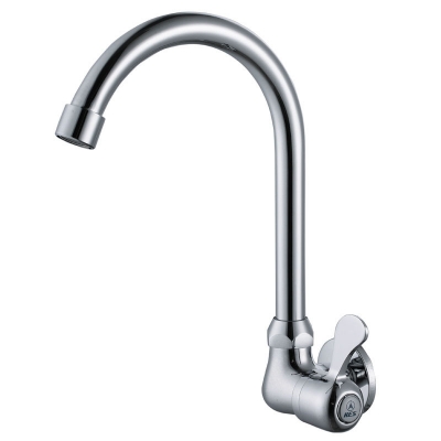 kes k903c brass single lever kitchen cold water faucet or tap, chrome