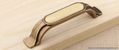 rural ceramic cabinet wardrobe cupboard knob drawer door pulls handles 96mm 3.78" mbs370-3