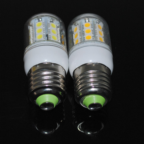1pcs wall led lamps 5.5w e27 5050, 30leds, ac 220v 240v 5050smd led corn bulb spot light