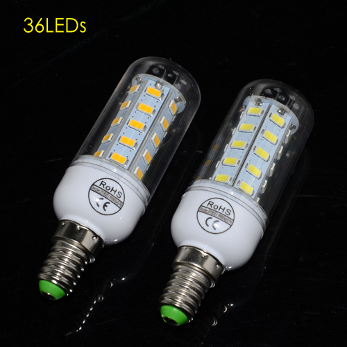 e27 e14 5730 led lamp 7w 12w 15w 20w 25w 30w 5730smd led corn bulb led pendant light lampada led 24-72leds for for home lighting