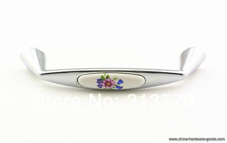 128mm ceramic furniture handles kitchen door handle handle for furniture - Click Image to Close