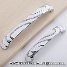 europe&american style fashion door handle zinc alloy crystal knob for cupboard and drawer