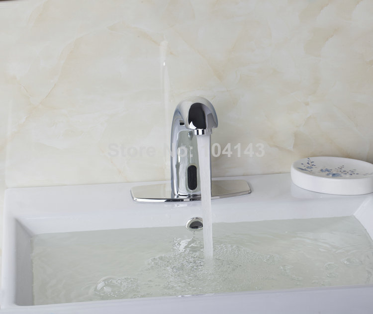 single hole cold water automatic sensor tap excellent bathroom basin sink tap faucet l89004-x
