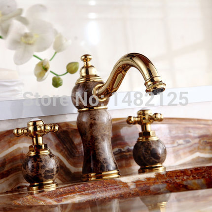 new marble stone 8 inch widespread bathroom faucet torneira
