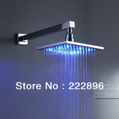 led chrome bathroom shower faucets led lighting shower set faucet tap cold water mixer valve for bath