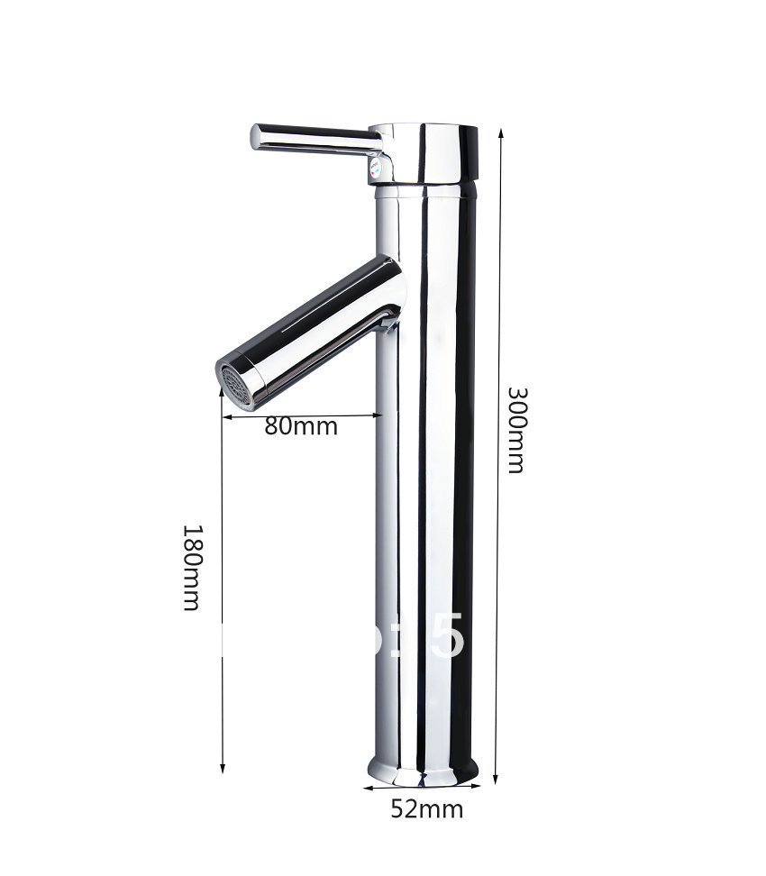 best price bathroom bathtub basin mixer tap polished chrome faucet 8051-1/2 - Click Image to Close