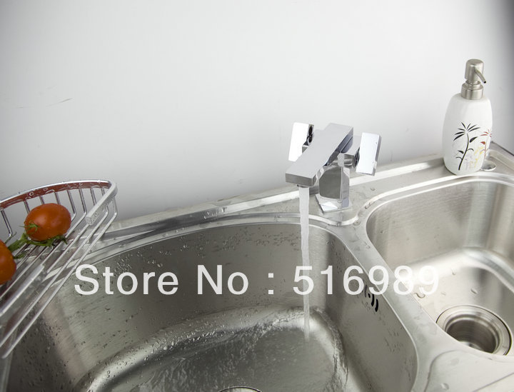 chrome brass swivel kitchen sinks faucet 360 degree rotating kitchen mixer tap bree116