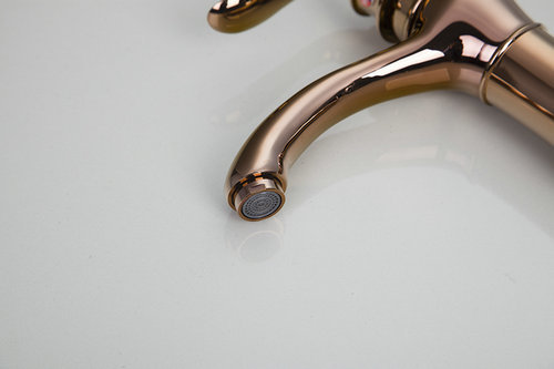 hello /cold wash basin torneira bathroom rose golden 92479 single handle deck mounted sink tap mixer faucet