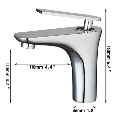 short chrome /cold mixer water tap basin kitchen bathroom wash basin bath 8350/4 brass single handle sink tap mixer faucet